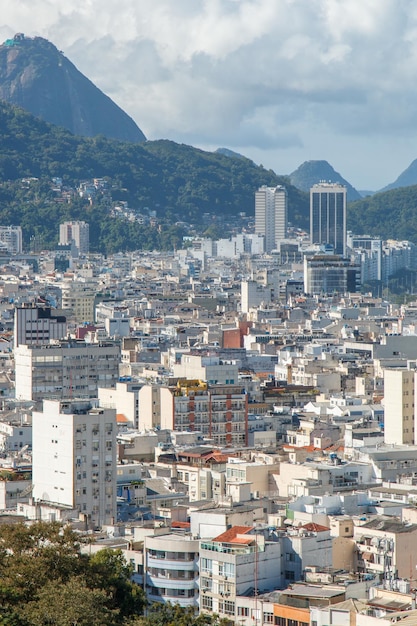 Vista del barrio de Copacabana en Río de Janeiro