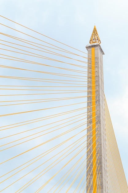 Foto vista del cable bridge rama 8.