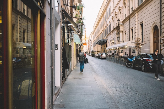 Vista de la calle de la ciudad