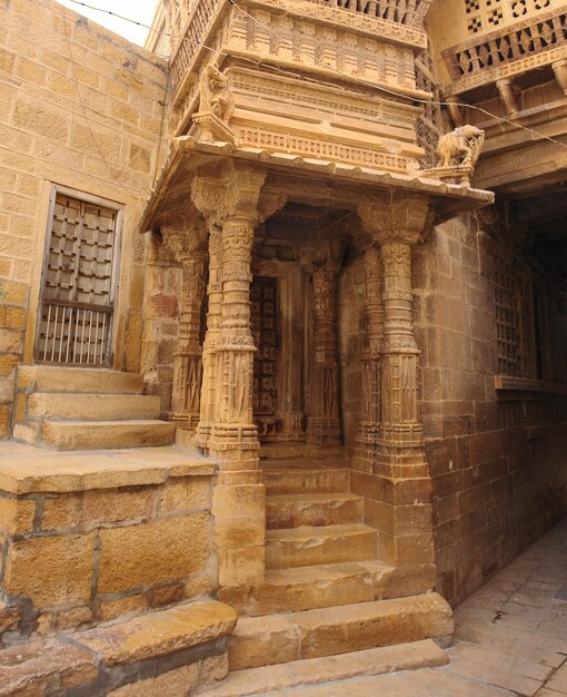 Vista de la calle de Jaisalmer