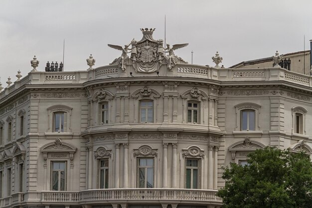 Vista de la calle en Madrid