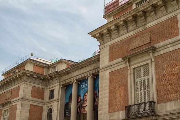 Vista de la calle en Madrid