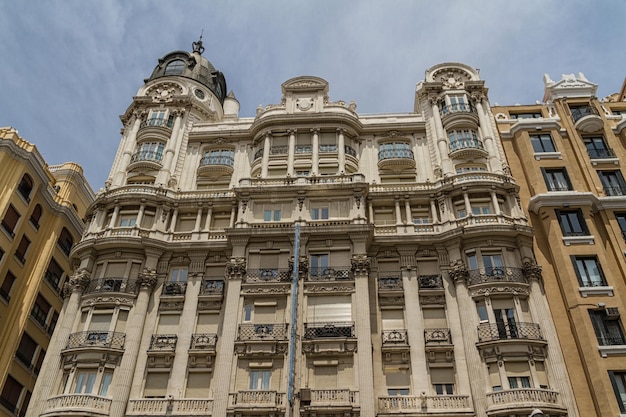 Vista de la calle en Madrid