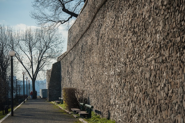 Una vista de las calles de Bratislava, la capital de Eslovaquia