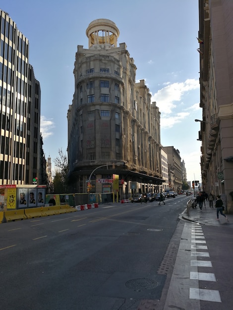 Vista de las calles del centro de Barcelona.