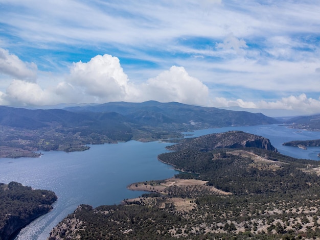 Vista del cañón Arapapisti en Aydin Turquía