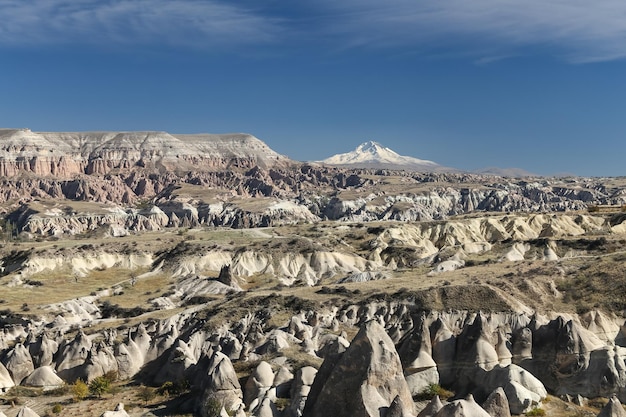 Vista de Capadocia desde Love Valley en Nevsehir Turquía