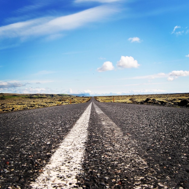 Vista de la carretera