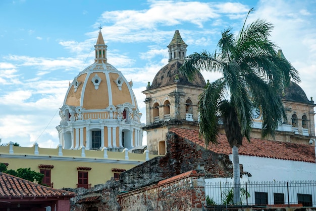 Vista de cartagena de indias colombia