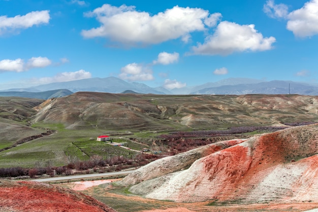 Foto vista de la casa museo del poeta azerbaiyano mikayil mushfig