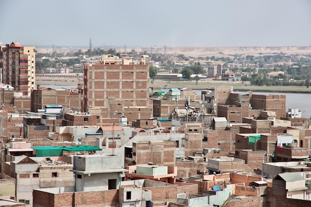 La vista del centro de Sukkur Pakistán