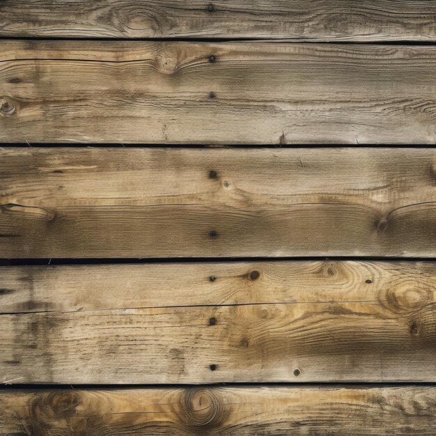 Vista de cerca de los tablones de madera Textura de madera vieja IA generativa