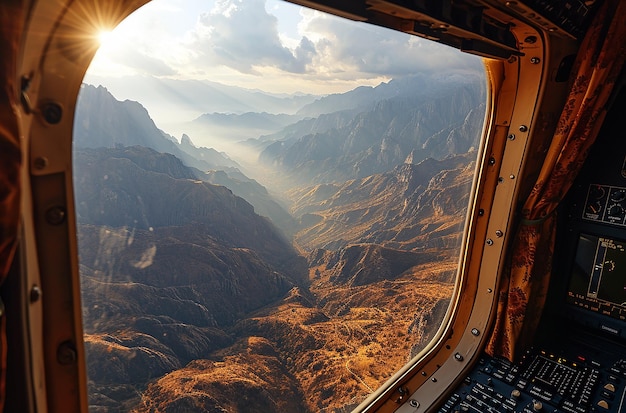 Vista desde la cima de la montaña