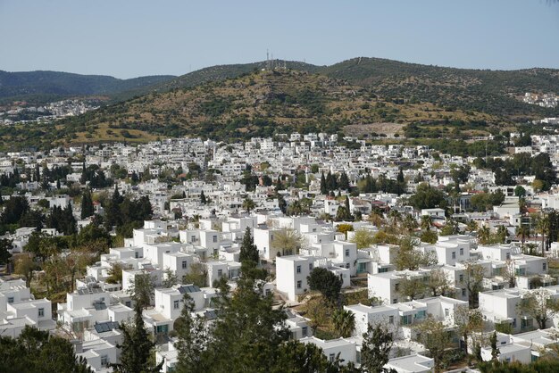 Vista de la ciudad de Bodrum en Turquía