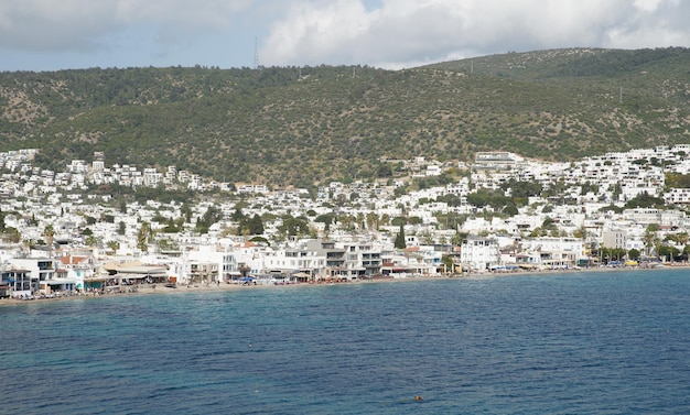 Vista de la ciudad de Bodrum en Turquía