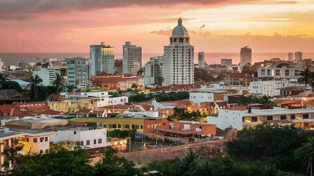 Vista de la ciudad de Cartagena de Indias, Colombia