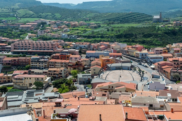 Vista de la ciudad de Castelsardo desde arriba