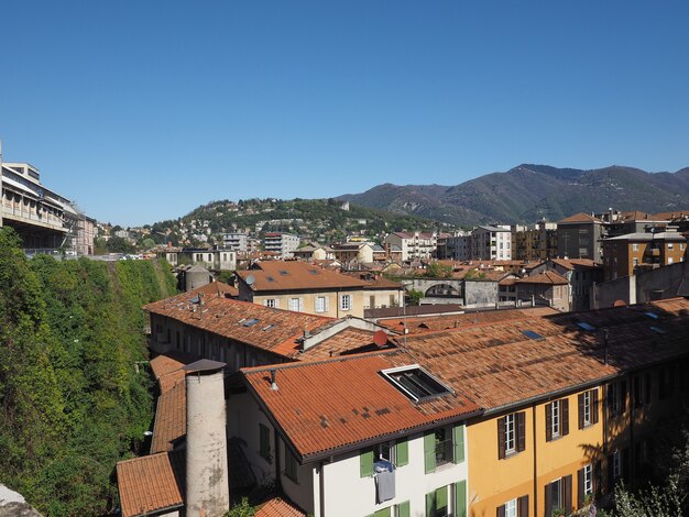 Vista de la ciudad de Como