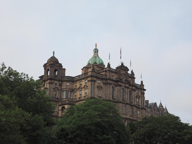 Vista de la ciudad de Edimburgo