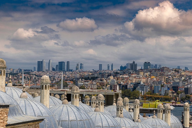 Vista de la ciudad de estambul