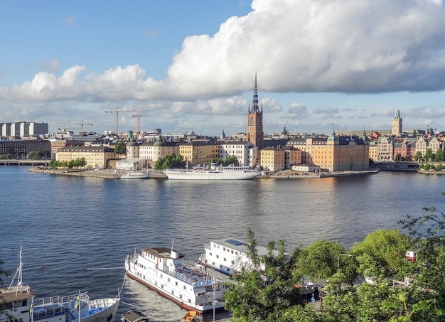Vista de la ciudad de Estocolmo