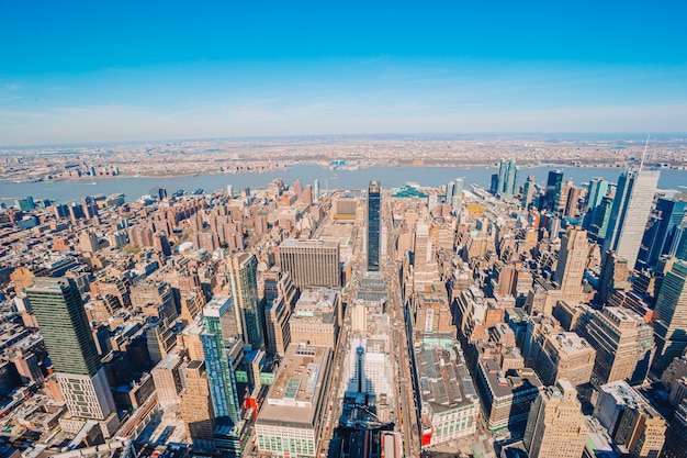 Vista a la ciudad de Nueva York desde el Empire State Building