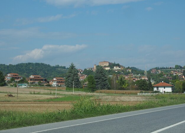 Vista de la ciudad de Pavarolo