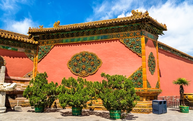 Vista de la Ciudad Prohibida en Beijing, China