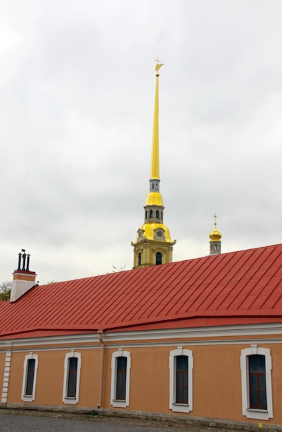 Vista de la ciudad de San Petersburgo de Rusia