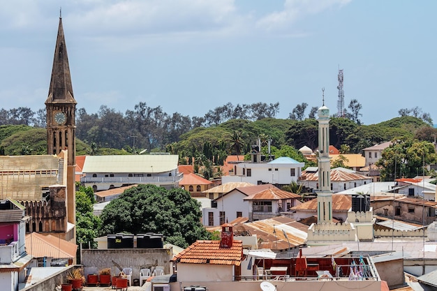 Vista de la ciudad de Stone Town. Zanzíbar. Tanzania. África