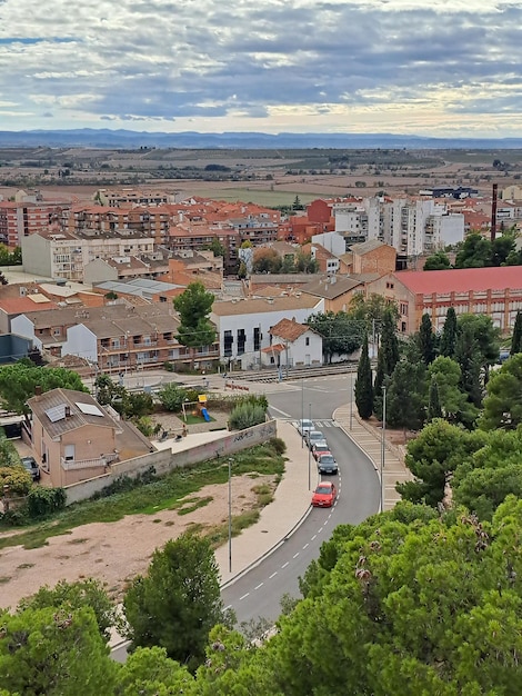 Vista de la ciudad Tarrega España