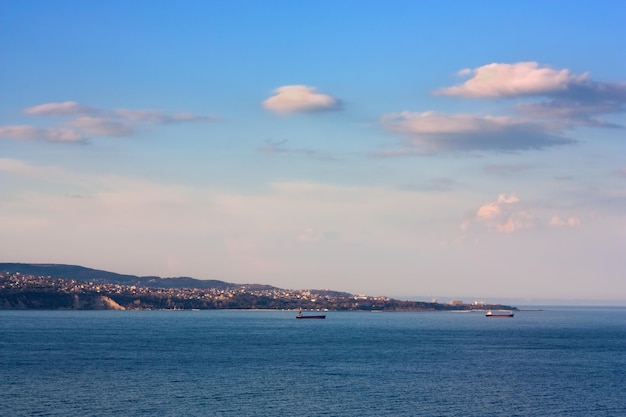 Foto vista de la ciudad de varna