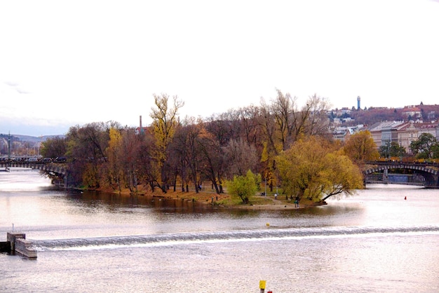 Vista de la ciudad vieja de Praga