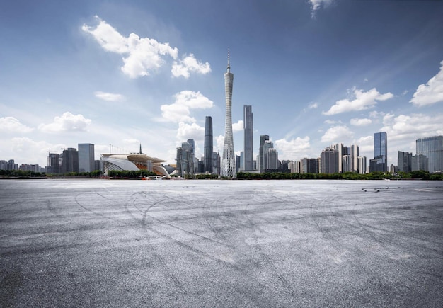 Una vista de la ciudad de wuhan desde el bund