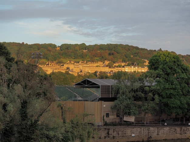 Vista de las colinas de la ciudad de Bristol