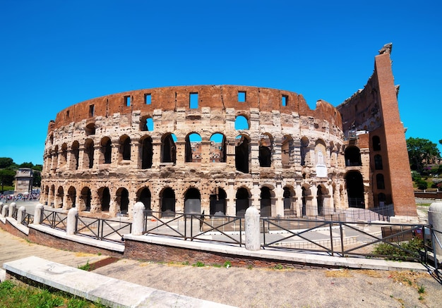 Vista del Coliseo por la tarde