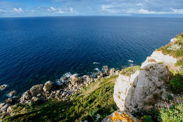 Vista de la costa del pacifico