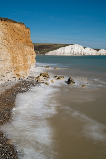 Vista de la costa de Sussex desde Hope Gap