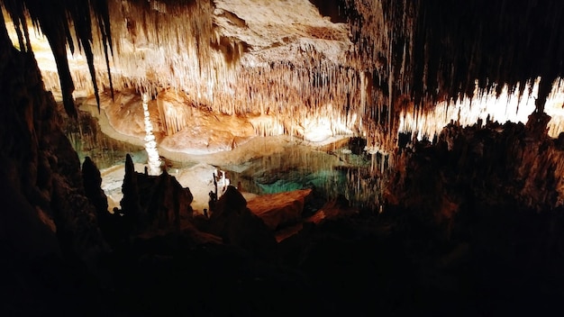 Vista de la cueva