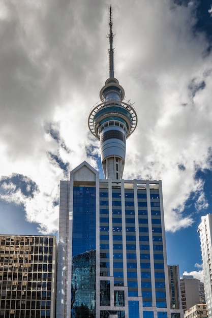 Vista da cidade de Auckland