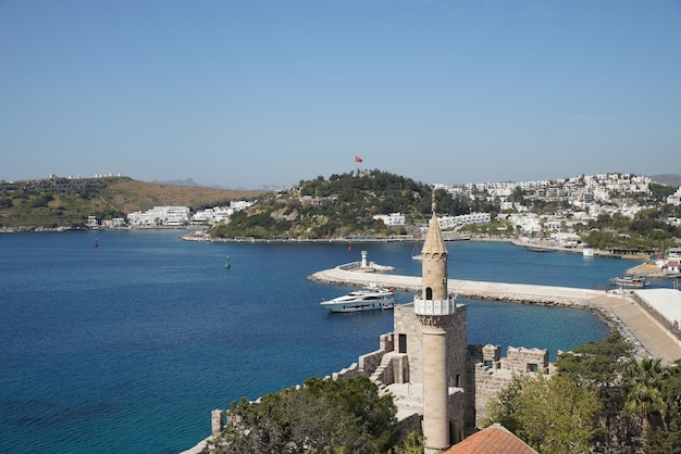 Vista da cidade de Bodrum na Turquia