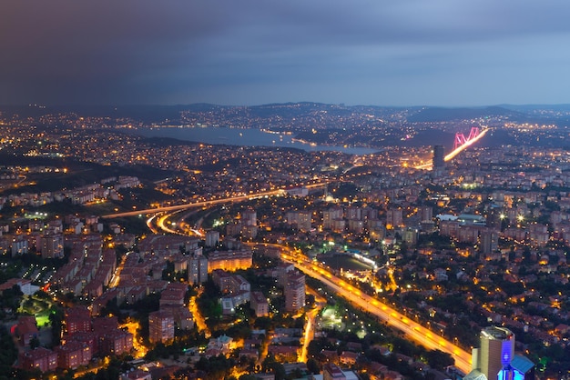 Vista da cidade de Istambul