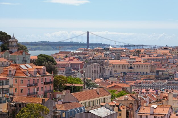 Vista da cidade de Lisboa