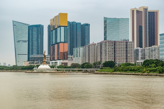 Vista da cidade de macau