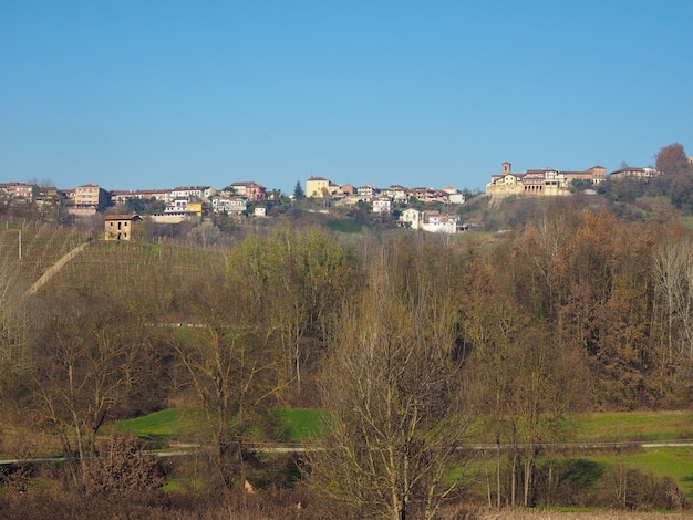 Vista da cidade de Monta D'alba