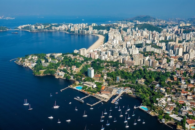 Foto vista da cidade de niterói