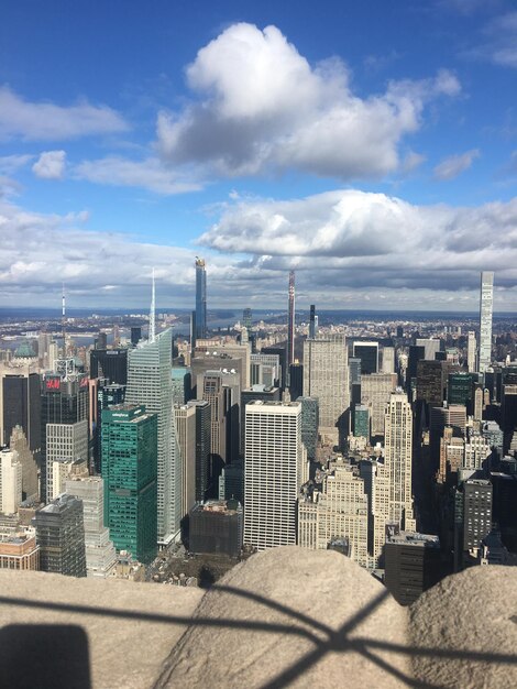 Vista da cidade de Nova Iorque