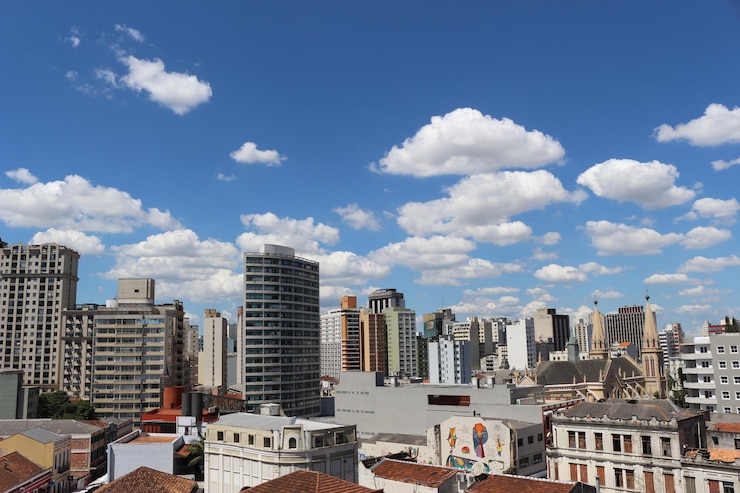 Foto vista da cidade de sao paulo
