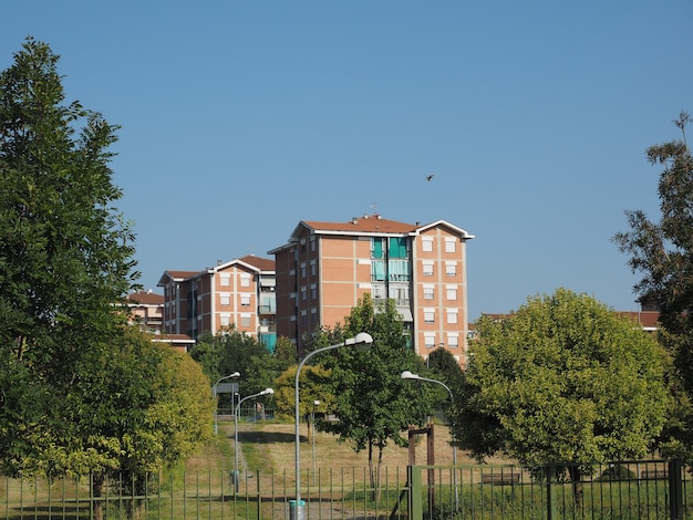 Vista da cidade de Settimo Torinese