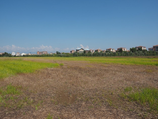 Vista da cidade de settimo torinese